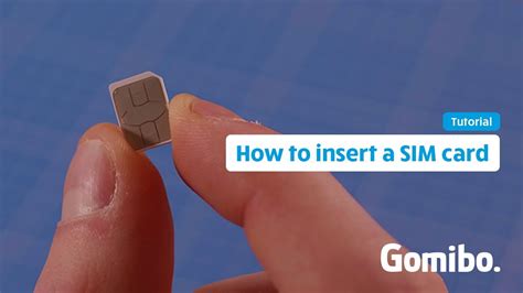 1. Insert a SIM card .